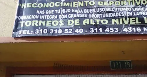 CLUB Y ESCUELA DE FORMACION DEPORTIVA CLUB Y ESCUELA DE FORMACION DEPORTIVA